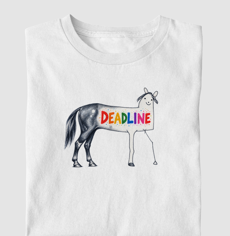 Deadline | O Cavalo dos Prazos - Camiseta