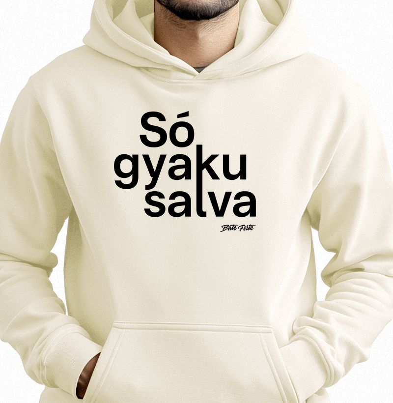 BF - Moletom - Só Gyaku Salva - Claro