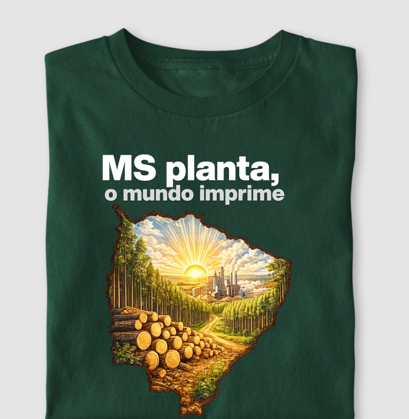 MS planta, o mundo imprime