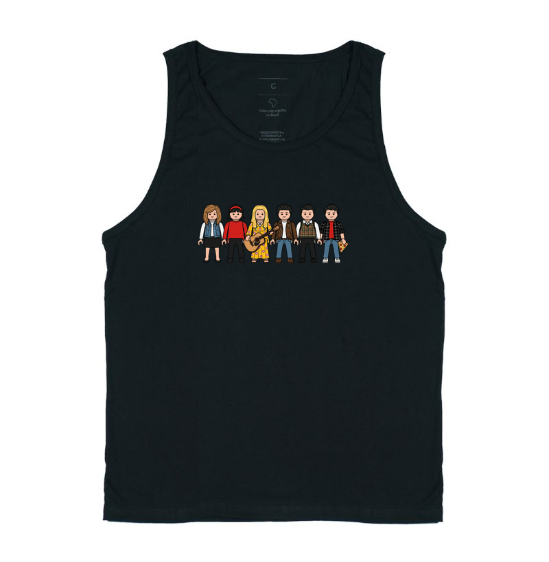 Camiseta Friends Playmobil| Coleção Ô Bicha