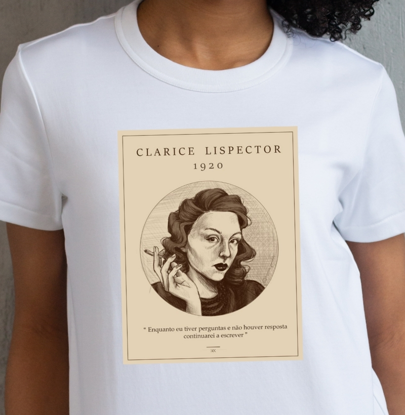 Clarice Lispector Old Card