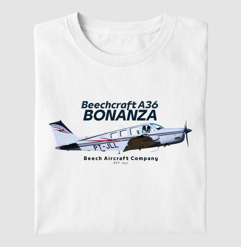Beechcraft a36 Bonanza - PT-JLL - Flying