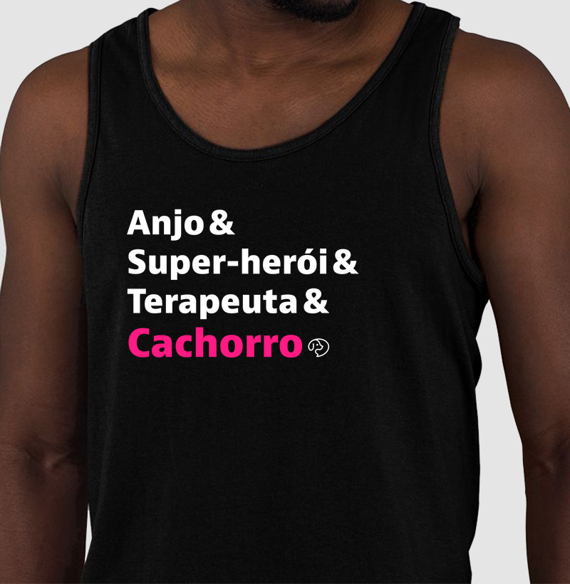 Anjo & Super-herói & Terapeuta & Cachorro