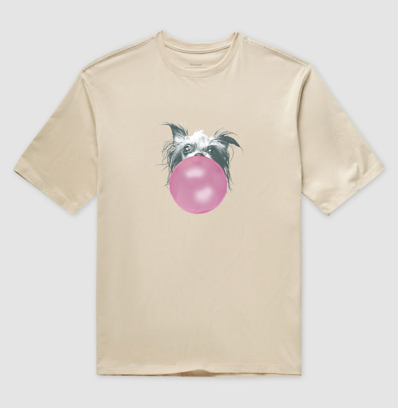 Cachorro com Chiclete