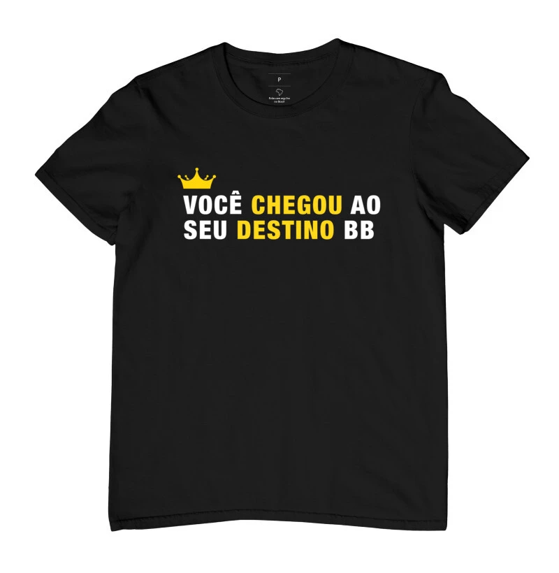 Você chegou ao seu destino bb