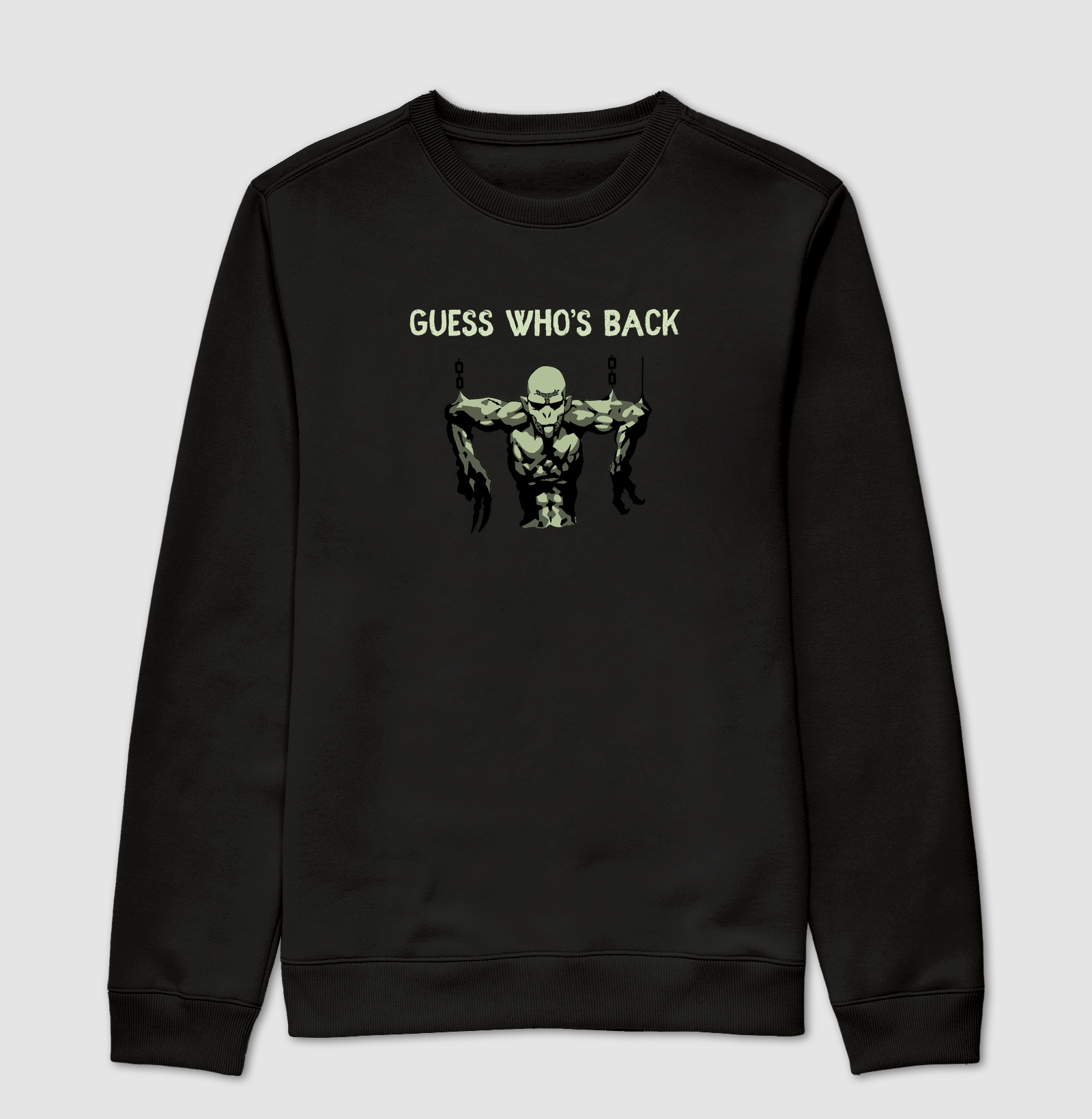 Guess Who's Back - Suéter Moletom