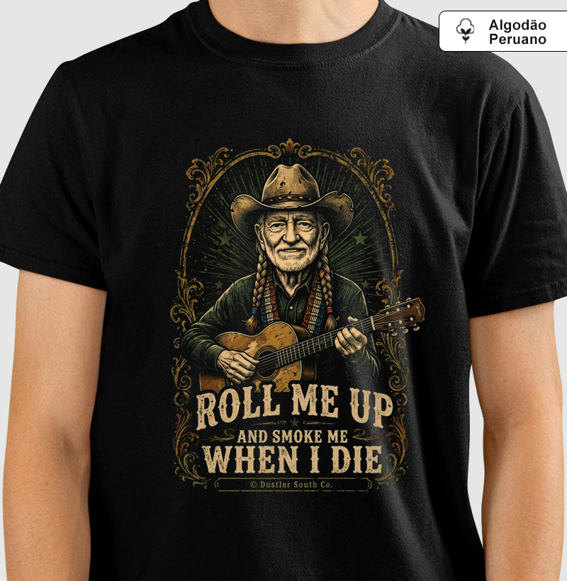 Camiseta Country Smoke me Willie