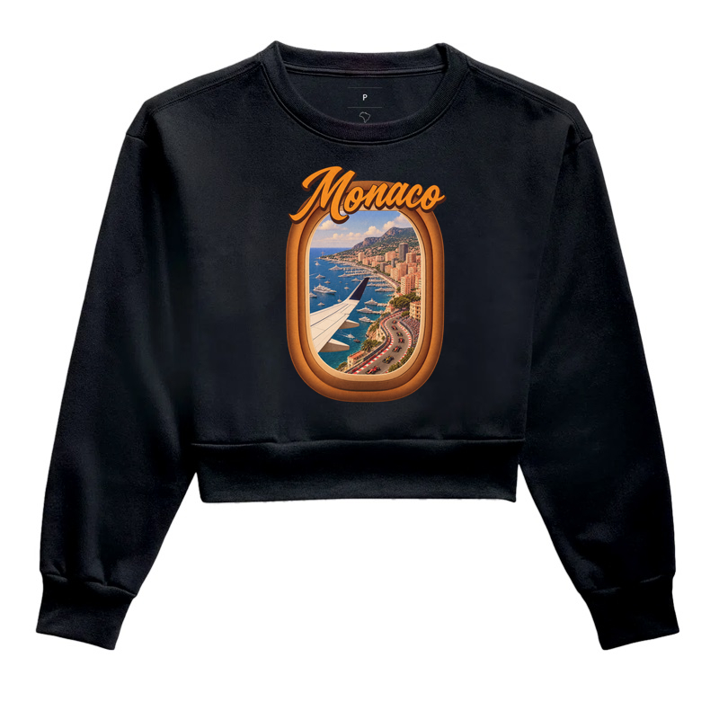 Mônaco Grand Prix Vintage - Cropped Moletom