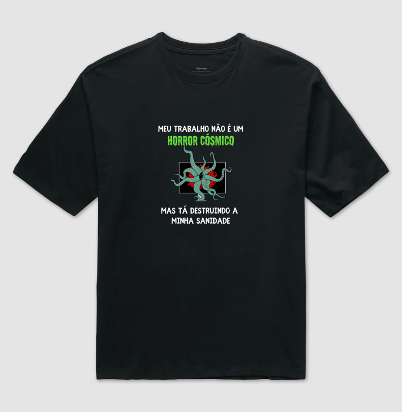 Horror Cósmico - Camiseta Oversized