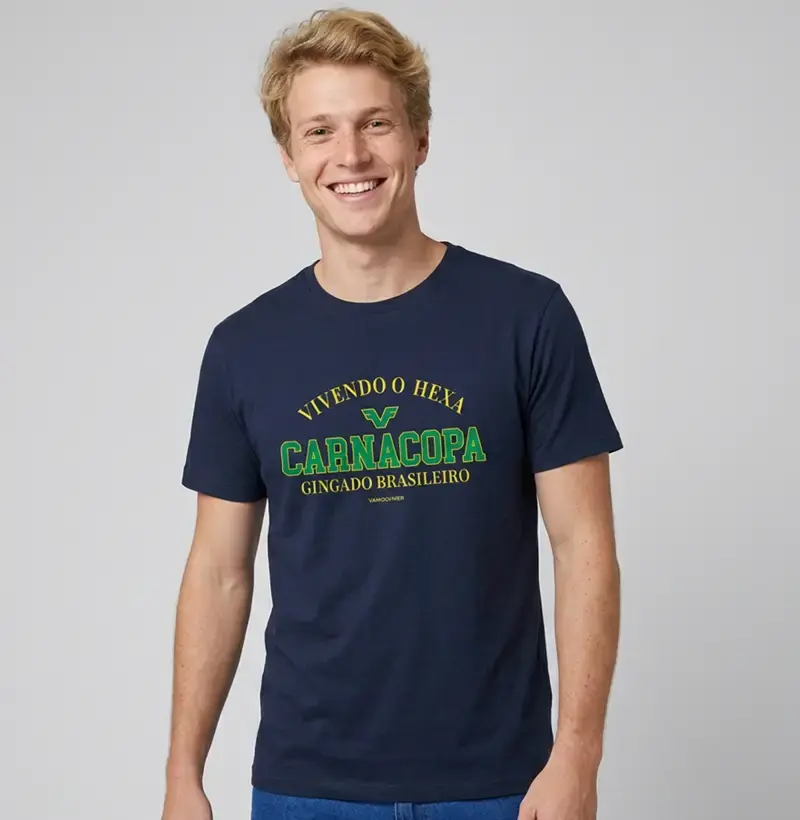 Camiseta Carnacopa - Copa do Mundo 2026