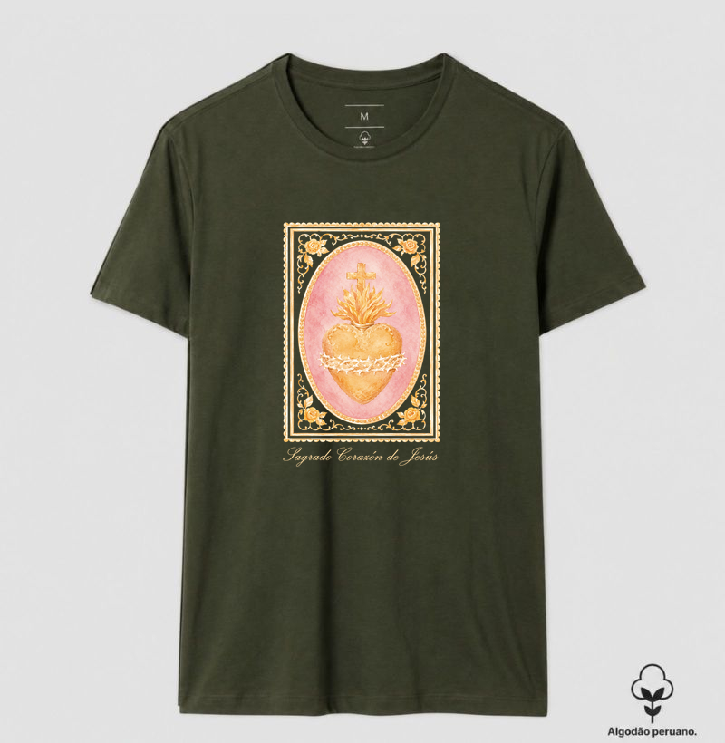 Tshirt Sagrado Corazón de Jesús