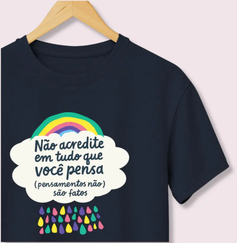 Camiseta | Não acredito em pensamentos