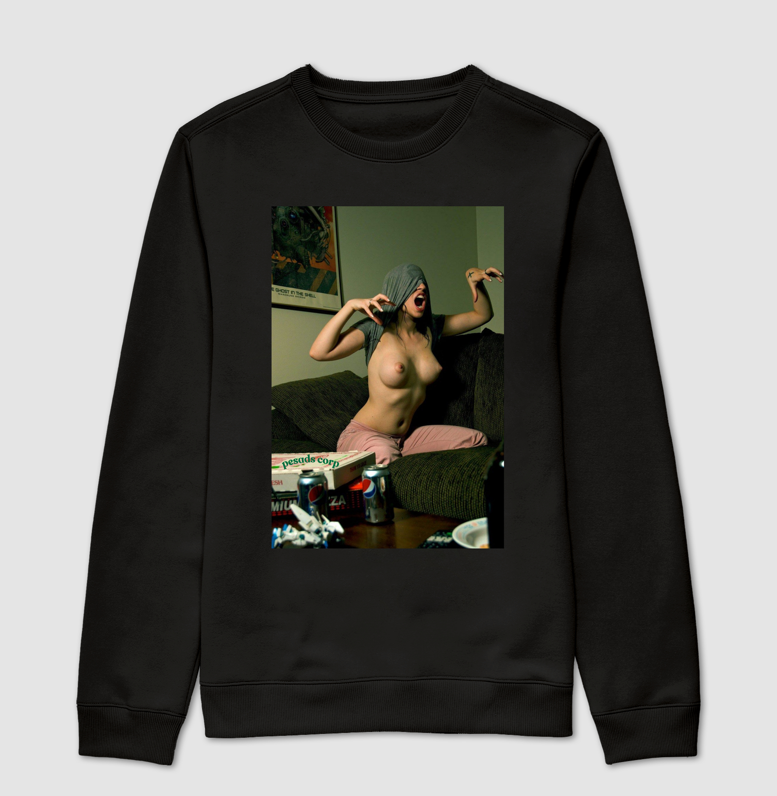 holy pesads  - Suéter Moletom
