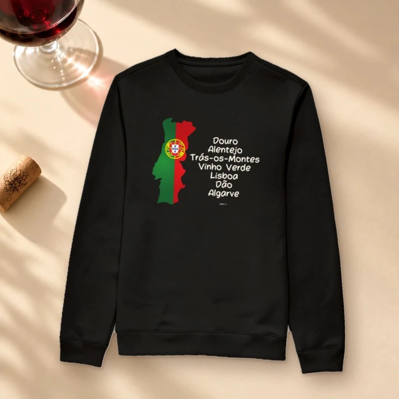 Regiões de Portugal - Suéter Moletom