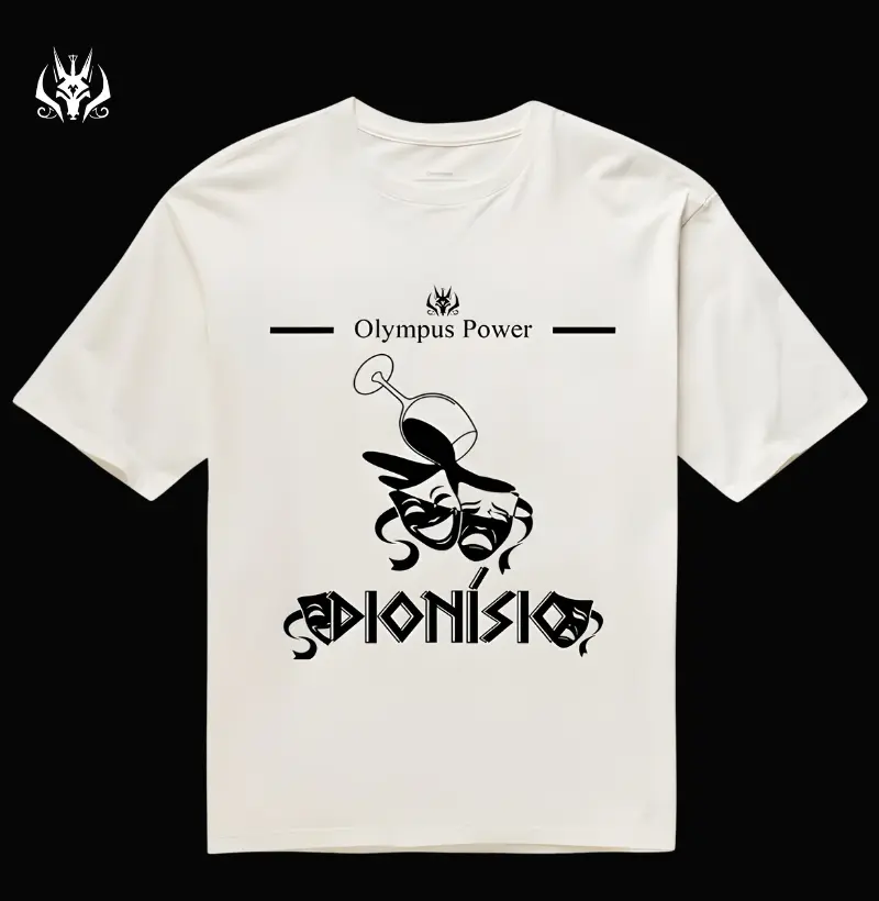 Camiseta Oversized - Dionísio (Edição Olympus Power)
