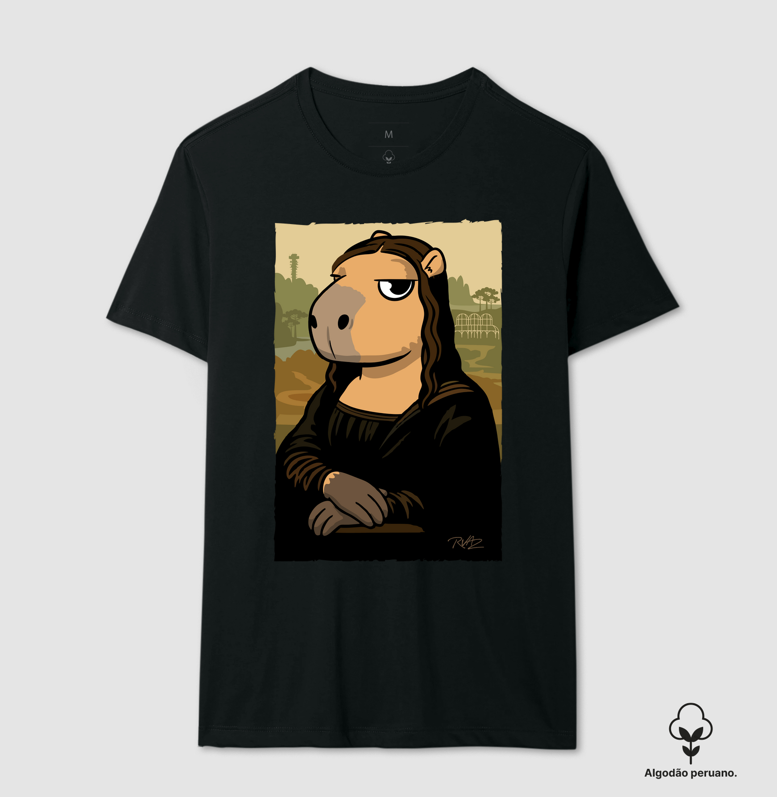 Camiseta Capylisa - Camiseta Algodão Peruano