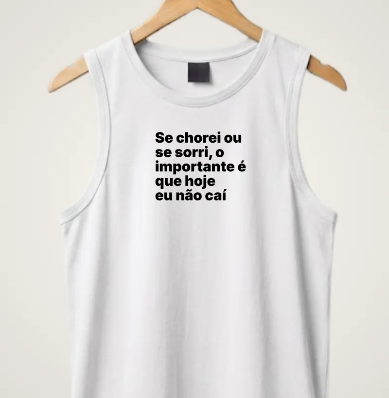 Se chorei ou se sorri