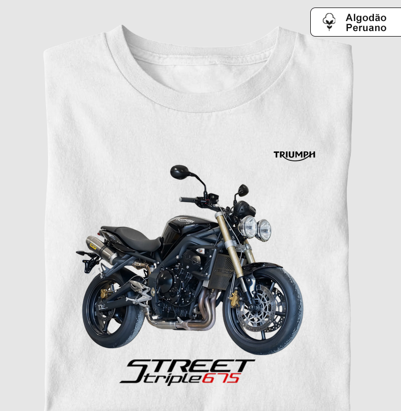 Supreme Triumph Street Triple 675 (tecido algodão peruano)