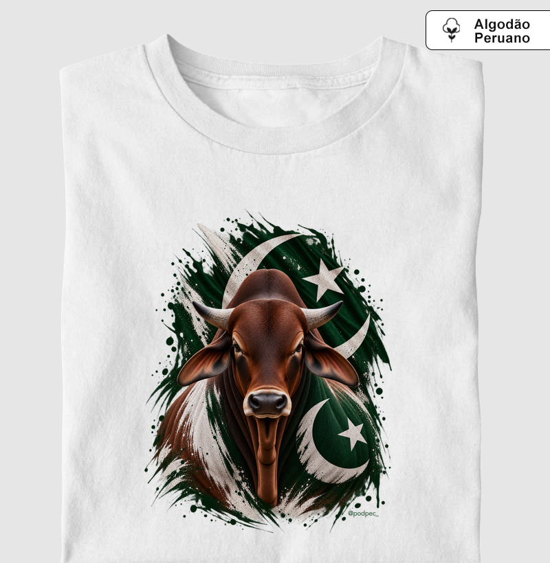 Sindi do Paquistão - Camiseta Algodão Peruano