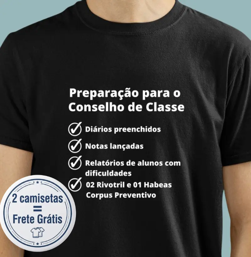Camiseta Premium Professor/Pedagogo