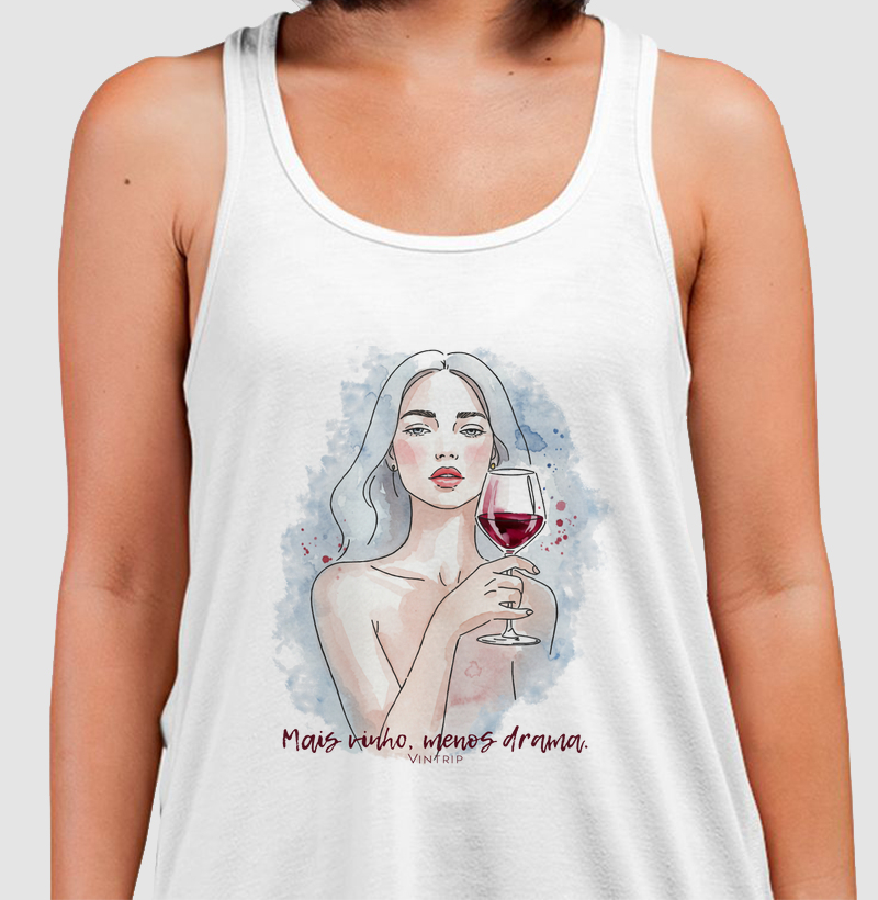 Mais vinho, menos drama.