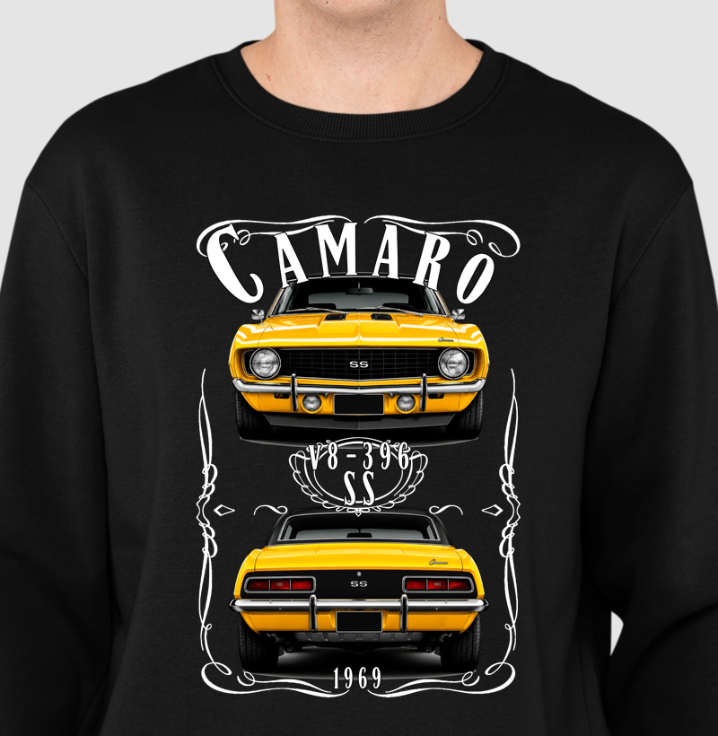 Suéter moletom Camaro SS vintage