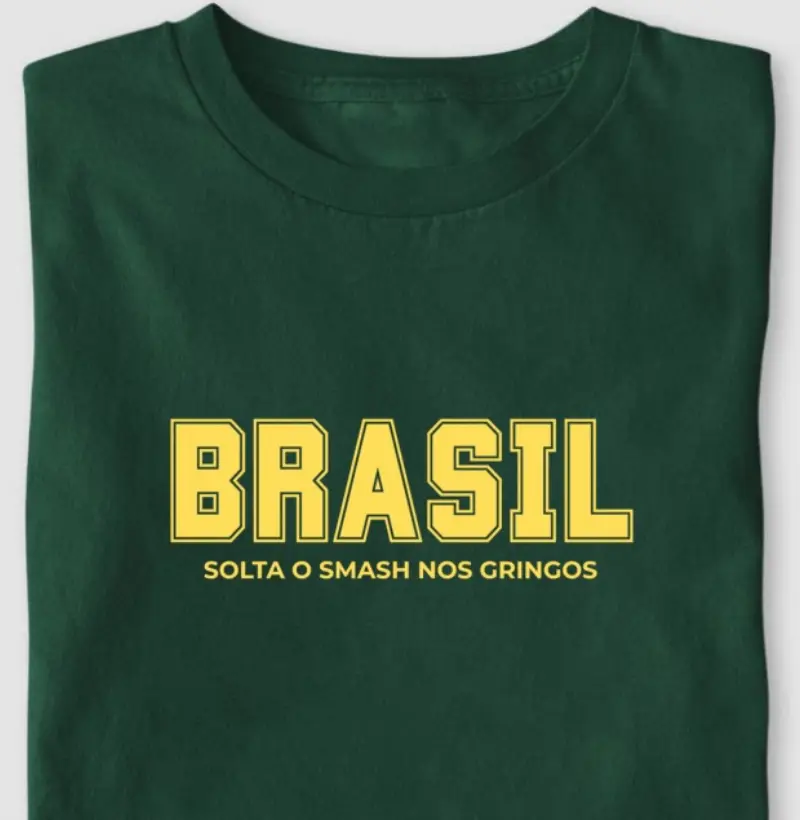 Solta o smash nos gringos