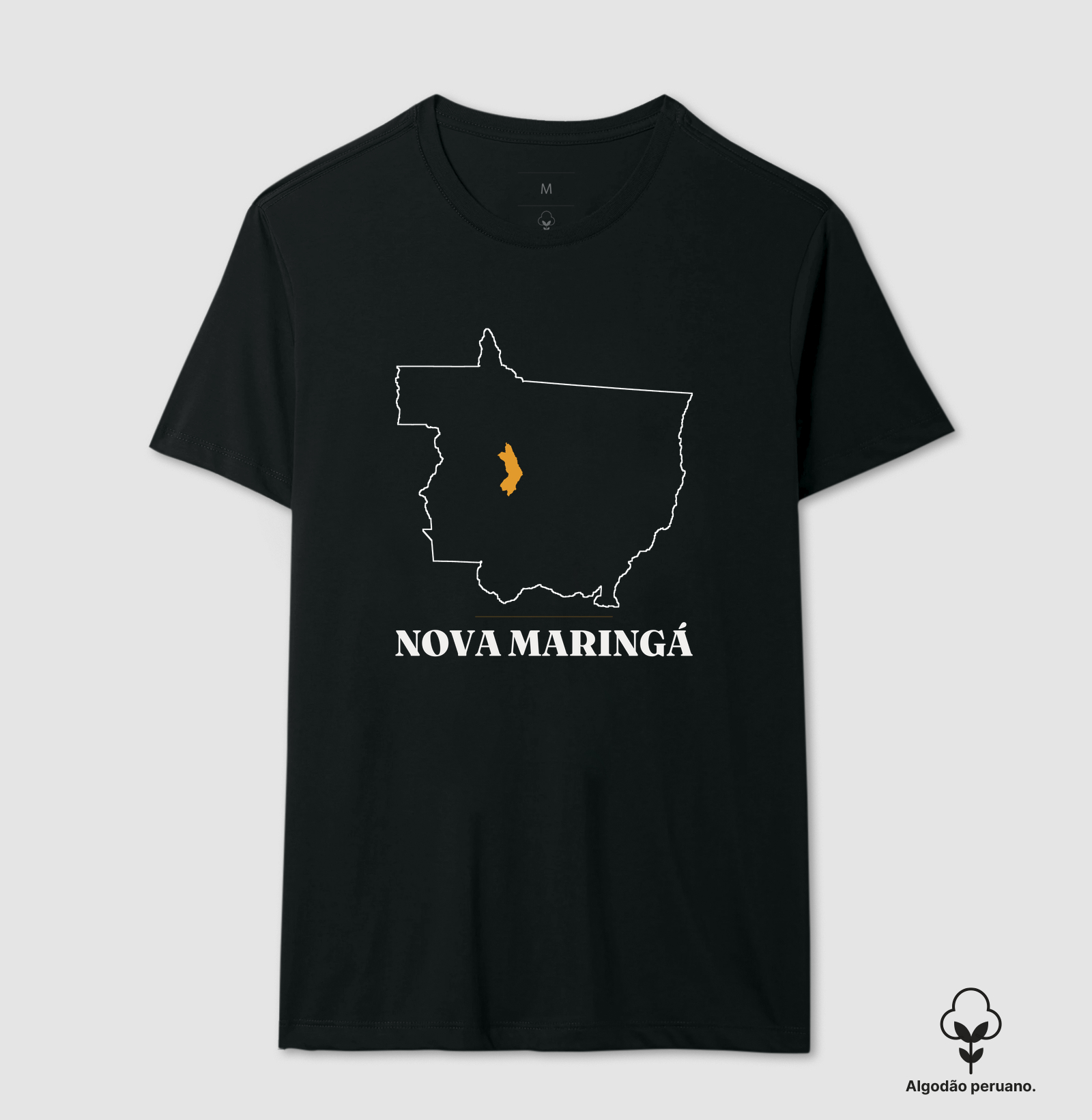 Nova Maringá | Traço MT - Camiseta Algodão Peruano