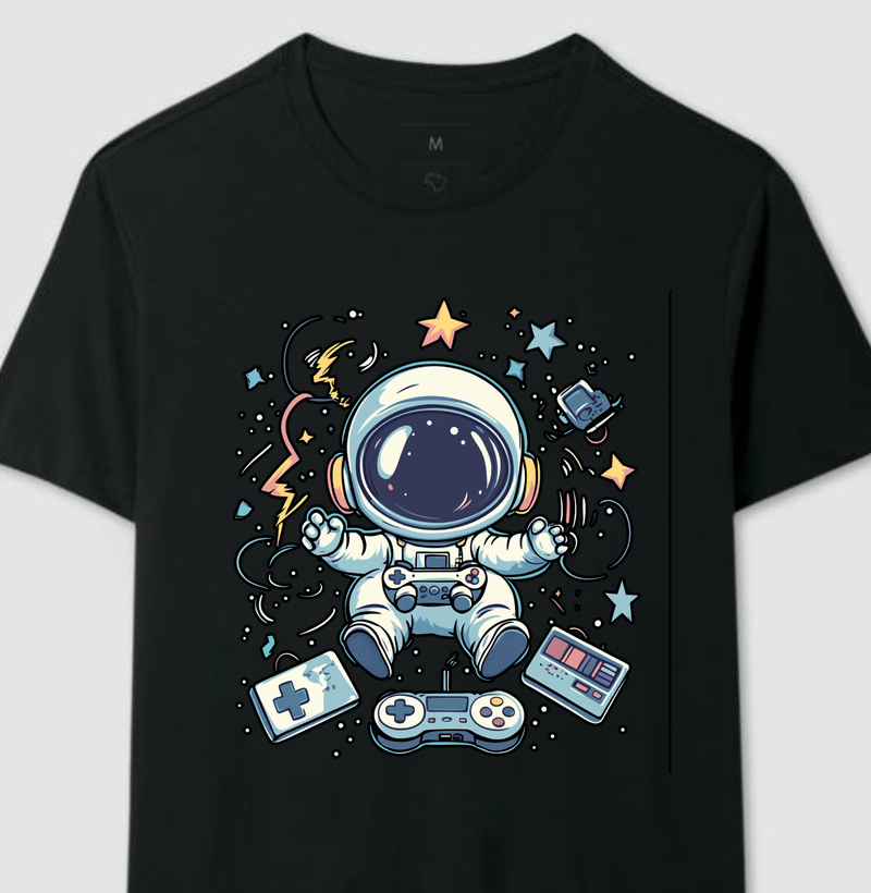 Camisa astronauta gamer 2