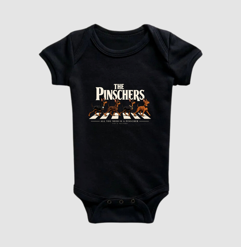 Camiseta Pinscher / Pet Lovers | The Pinschers - Body Infantil
