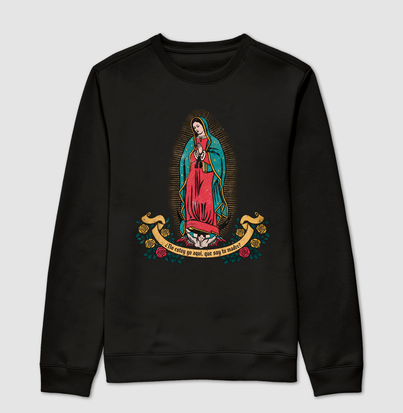 Moletom La Guadalupana - Suéter Moletom