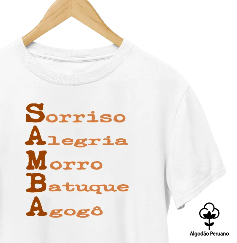 DEFINIÇÃO DE SAMBA - Algodão Peruano