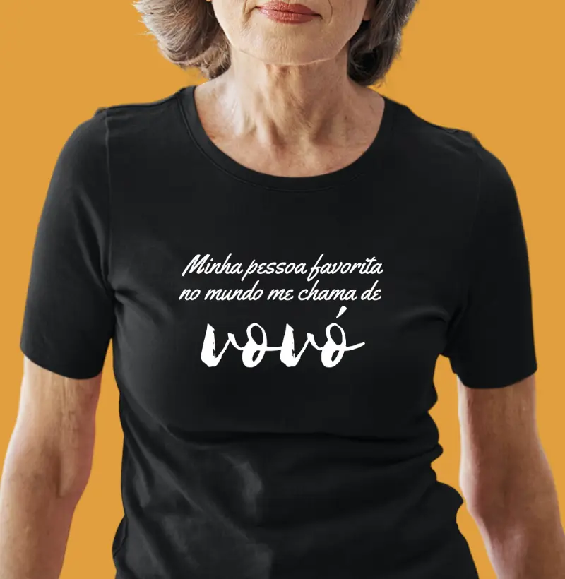 Pessoa favorita me chama de vovó