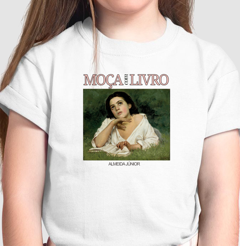 Moça com Livro - Almeida Júnior