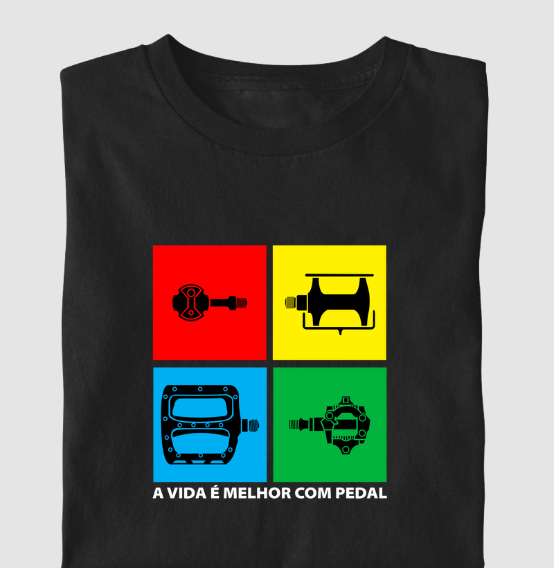 Camiseta A vida é melhor com pedal - GoodTrail