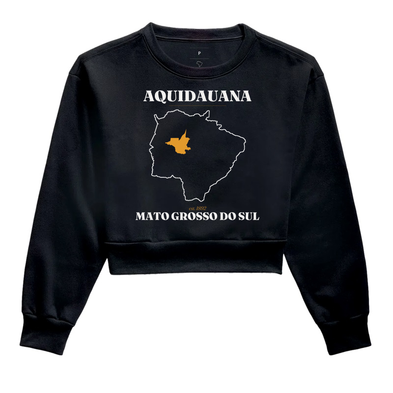 Aquidauana | Legado MS - Cropped Moletom
