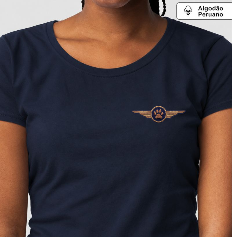 Bichos Amigos Oficial Medalha - Camiseta Algodão Peruano