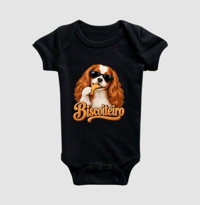 Cachorro Biscoiteiro 2 - Body Infantil