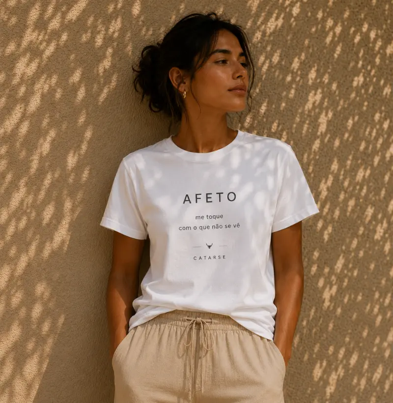 AFETO — “me toque com o que não se vê”