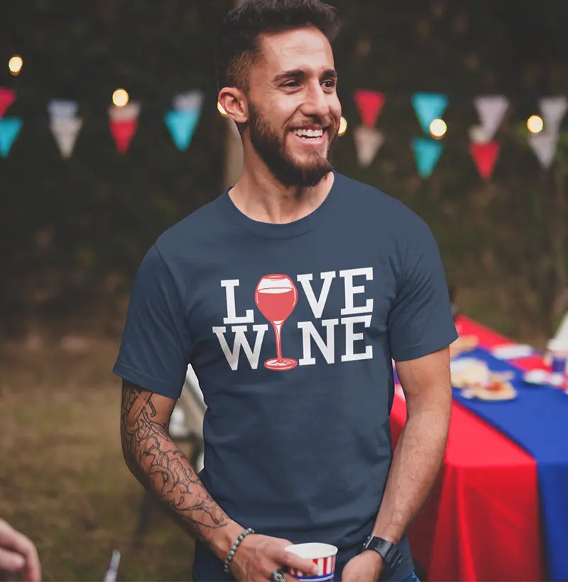 Camiseta Love Wine