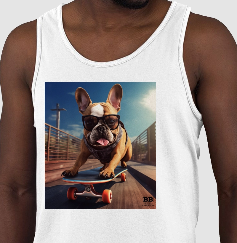 Regata Bulldog Francês "Skate III"