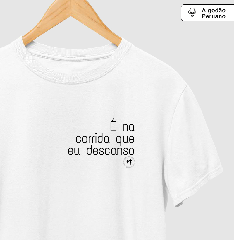 É na corrida que eu descanso