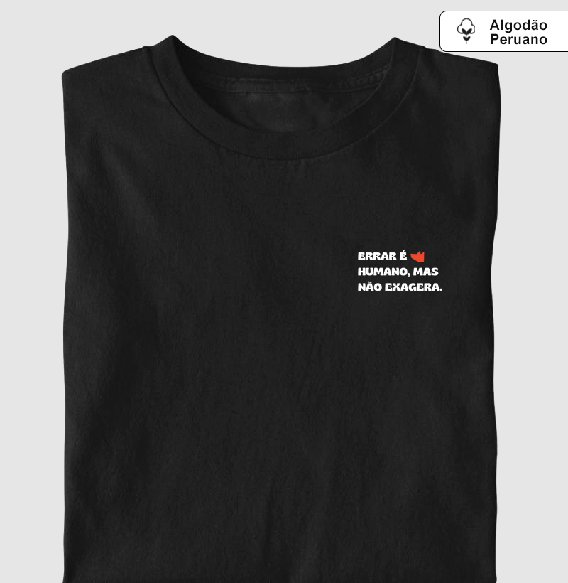 Camiseta Errar é Humano