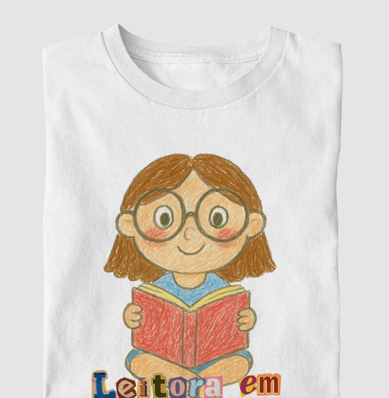 Leitora em treinamento