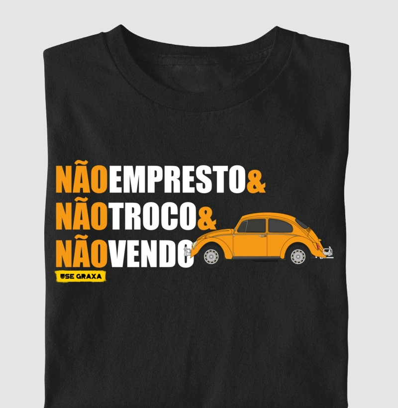 Não Empresto Não Troco Não Vendo Fusca Laranja