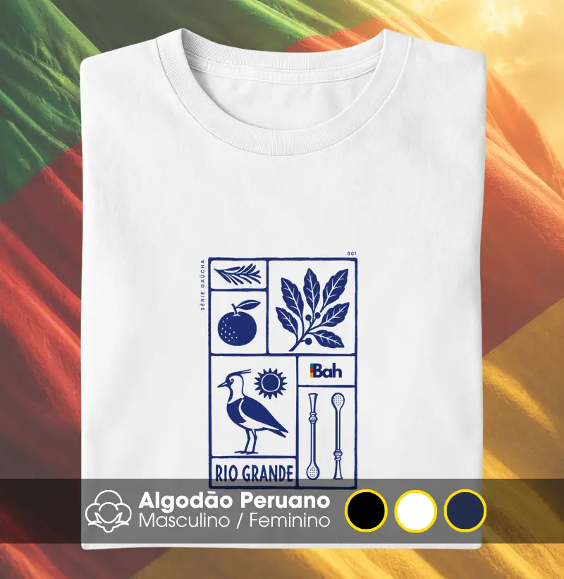 Coisas do Sul - Camiseta Algodão Peruano