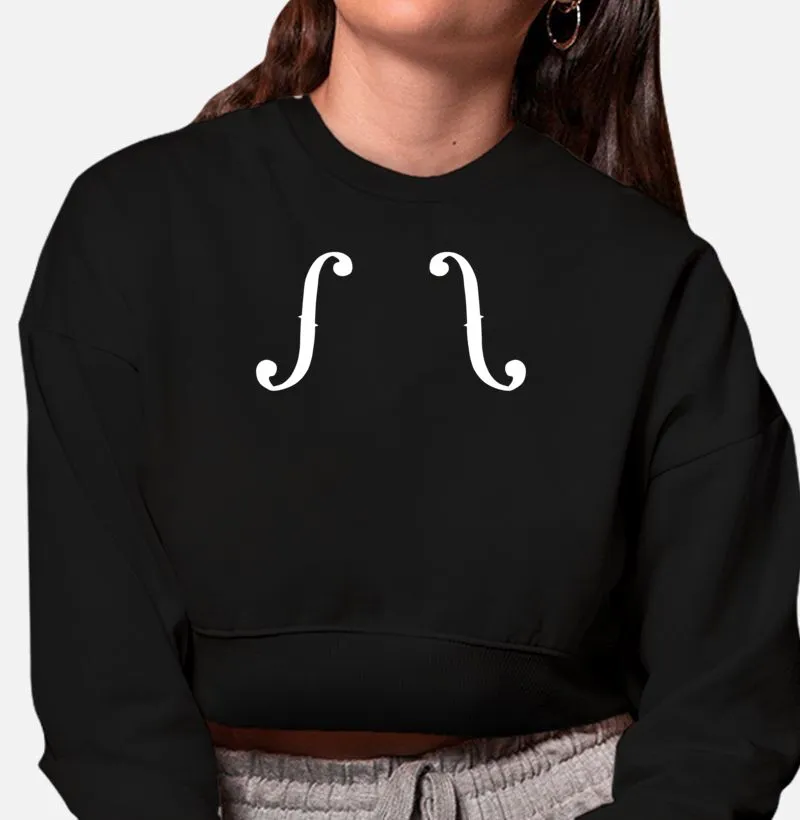 Elongated Violin F-Hole