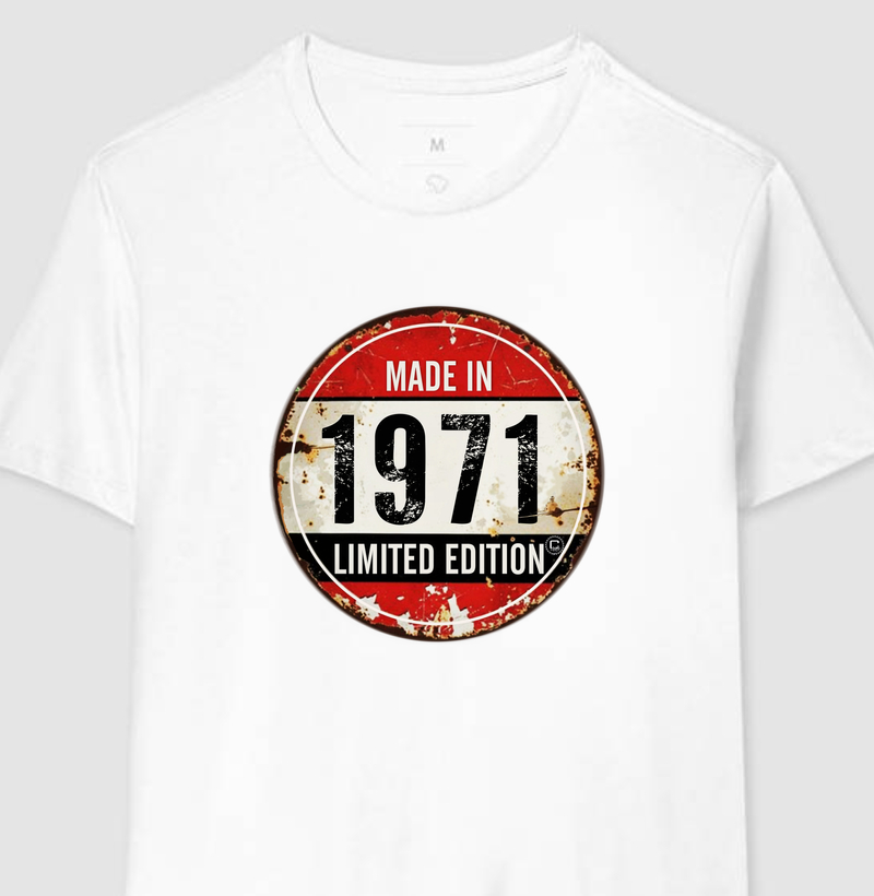 Made in 1971 círculo 