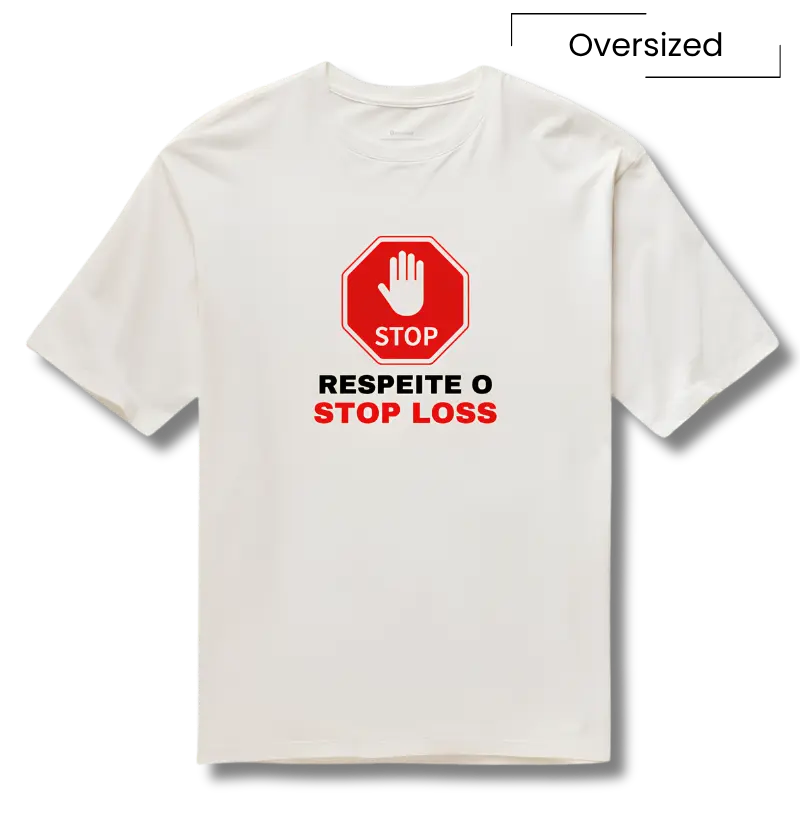 Camiseta Trader Respeite o Stop Loss