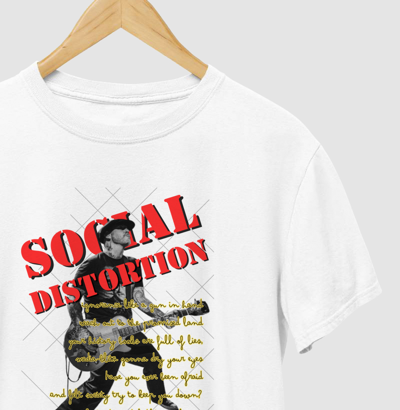 Camiseta - Social Distortion